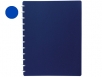 CAPA CATALOGO LIDERPAPEL COM ANEIS PLASTICOS AZUL