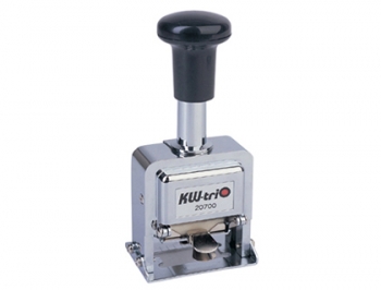 NUMERADOR AUTOMATICO METALICO KW TRIO, ALT. N.S 4 MM.