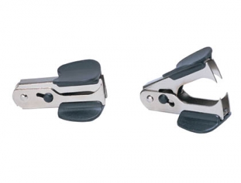 SACA-AGRAFES Q-CONNECT PRETO, PLASTICO E METAL