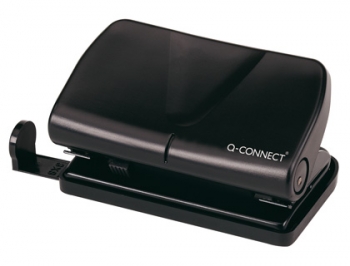 PERFURADOR Q-CONNECT, CAP. 10-12 FOLHAS - PRETO
