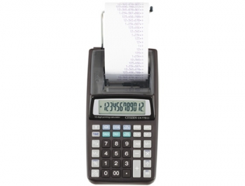 CALCULADORA CITIZEN CX-77B III DE SECRETARIA COM IMPRESSORA 12 DIGITOS