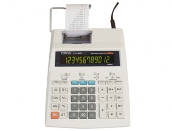 CALCULADORA CITIZEN CX-185 III DE SECRETARIA COM IMPRESSORA 12 DIGITOS
