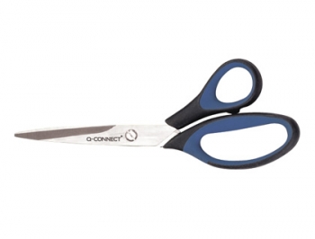 TESOURA PARA ESCRITORIO Q-CONNECT EM BLISTER, 8' (215 MM)