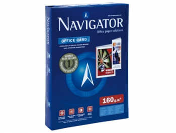 RESMA PAPEL FOTOCOPIA NAVIGATOR, A4, EMB. 250 FOLHAS, 160 GRS