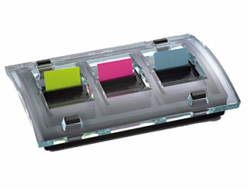 DISPENSADOR DE BANDAS SEPARAD., 3 INDEX CORES BRILHANTES