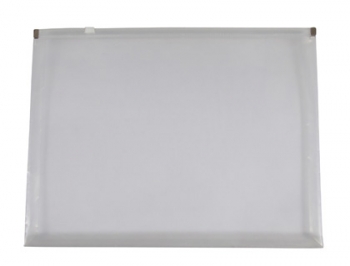 BOLSA DOSSIER LIDERPAPEL C/FECHO ECLAIR A4 TRANSPARENTE;AMARELO;AZUL;VERMELHO EMB. 10UN.