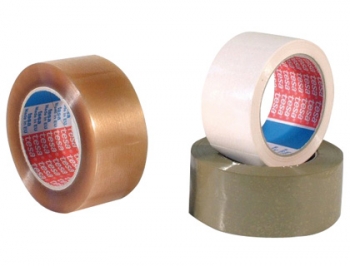 FITA ADESIVA TESA CASTANHA OU TRANSPARENTE 132 MT X 50 MM - EMB. 6UN.