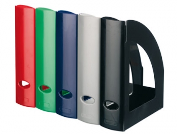 CAIXA ARQUIVO LIDERPAPEL PLASTICO OPACO AZUL ;CINZENTO;PRETO;VEREMLHO;VERDE