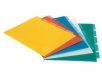 CAPA DOSSIER BEAUTONE COM 5 SEPARADORES, A4 VERMELHA;AMARELO;AZUL;CRISTAL;VERDE