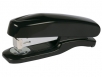 AGRAFADOR Q-CONNECT, PLASTICO ABS PRETO, CAP. 20 FLS.