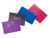 BOLSA PORTA DOCUMENTOS BEAUTONE, COM MOLA, A5, VERMELHO;AMARELO;AZUL;VERDE;CRISTAL;PRETO;VIOLETA EMB. 12UN.