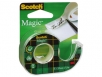 FITA ADESIVA SCOTCH MAGIC 7,5X19MM EM DESENROLADOR CX. 24 UN.
