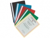 PASTA DOSSIER Q-CONNECT EM PLASTICO TRANSPARENTE FASTENER, A4, CORES SORTIDAS