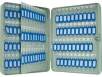 ARMARIO PORTA-CHAVES Q-CONNECT METALICO 28 X 37 X 8 CM PARA 140 CHAVES
