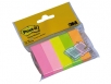 MINI BLOCO DE NOTAS ADESIVAS POST-IT 15 X 50 MM CORES SORTIDAS PACK 36 UNIDADES