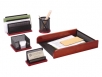 CONJUNTO SECRETARIA Q-CONNECT 5 PECAS PRETO