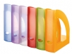 CAIXA ARQUIVO LIDERPAPEL PLASTICO TRANSPARENTE, CRISTAL;AZUL;KIWI;LARANJA;VERMELHO;VIOLETA
